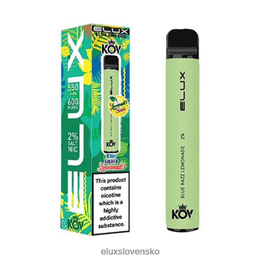 Elux Vape Reviews - Elux Bar limonáda série jednorazové vape 6F4X6P9 modrá razz limonáda