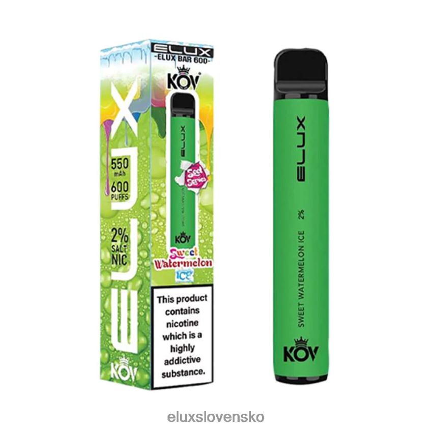 Elux Amazon Slovensko - Elux Bar sladká séria jednorazová vapa 6F4X6P111 sladký melónový ľad
