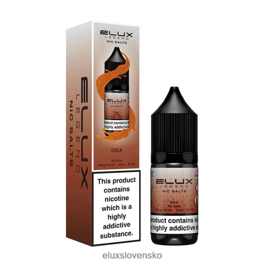 Elux Amazon Slovensko - Elux Legend jemná soľ 10 ml 6F4X6P41 cola