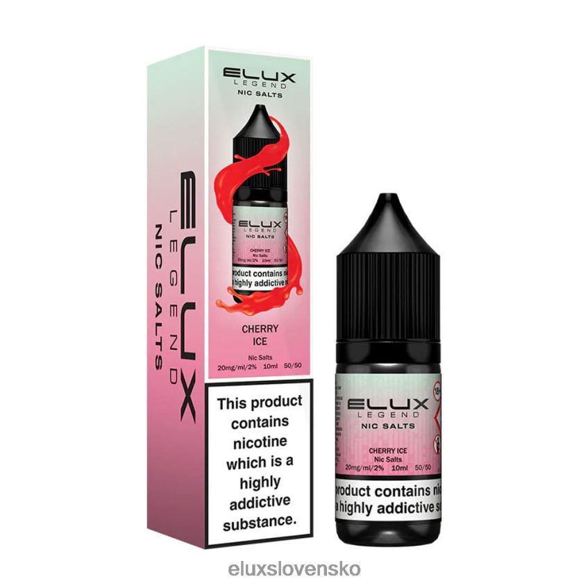 Elux Bratislava - Elux Legend jemná soľ 10 ml 6F4X6P5 čerešňový ľad