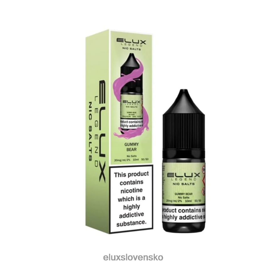 Elux Price Slovensko - Elux Legend jemná soľ 10 ml 6F4X6P13 gumový medvedík nič soľ