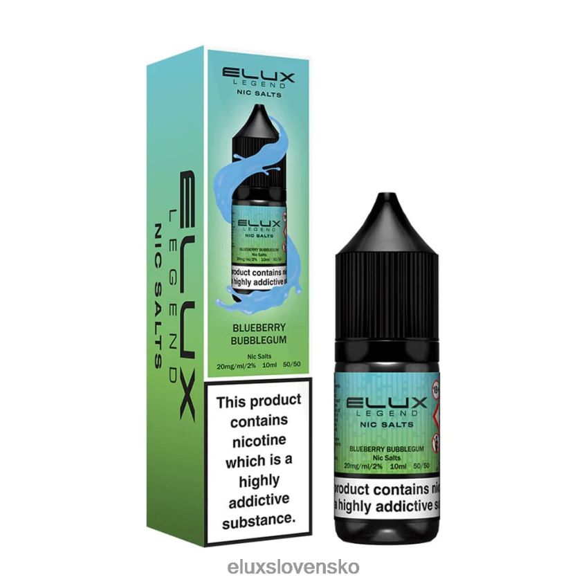 Elux Price Slovensko - Elux Legend jemná soľ 10 ml 6F4X6P43 čučoriedková žuvačka