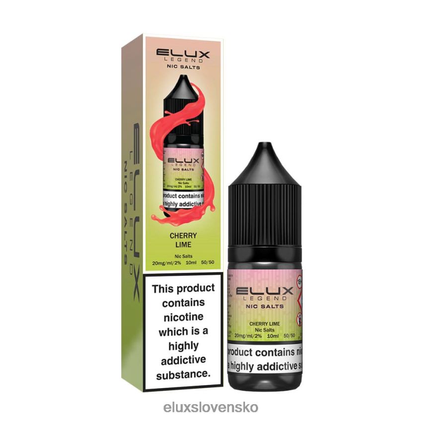 Elux Slovakia - Elux Legend jemná soľ 10 ml 6F4X6P66 čerešňová limetka